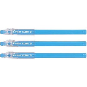 BIRO PILOT CANCELLIBILI KLEER AZZURRO