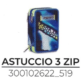 ASTUCCI 3 ZIP SEVEN BLU FUSION 2026