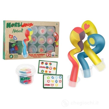 PLASTILINA MULTICOLOR 9X30GR C/10 FORMINE