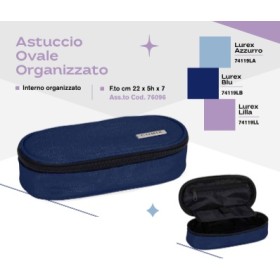 ASTUCCI OVALI COMIX LUREX AZZURRI 2026