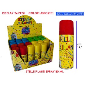 STELLE FILANTI SPRAY COLORI ASS.