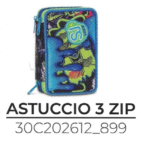 ASTUCCI 3 ZIP SJ GANG SOFT POUCH BOY 2026