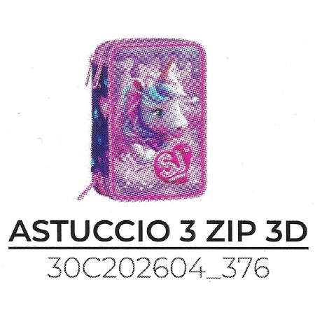 ASTUCCI 3 ZIP 3D SJ GANG PIXIE UNICORN 2026