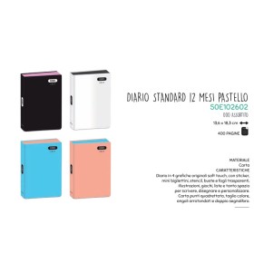 DIARI STD 12 M TEENACE PASTELLO 2026