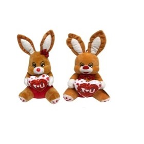 CONIGLIO CON CUORE 36 CM