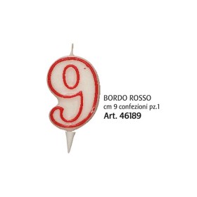 CANDELE A NUMERO 9 CERERIA