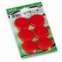 BOTTONI MAGNETICI 40MM ROSSO 12 PZ