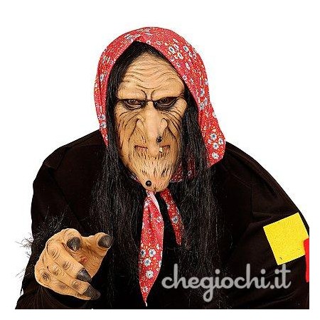 MASCHERA STREGA MEZZO VISO