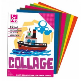 ALBUM COLLAGE VELLUTATA ADESIVA