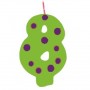 CANDELE POIS VERDE N.8