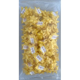 BUSTE FIOCCHI 10MM GIALLO OCRA 100PZ
