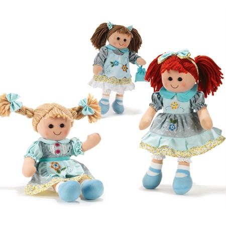 BAMBOLA DI PEZZA AZULES CM 35