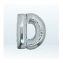 MYLAR LETTERE 42CM ARGENTO D