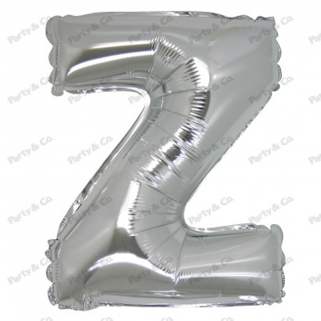 MYLAR LETTERE 42CM ARGENTO Z