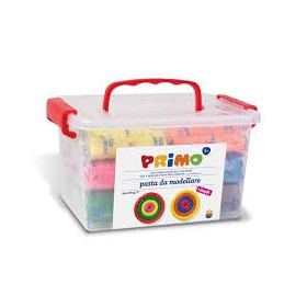 PLASTILINE SECCHIELLI 24PZ 100 GR. COL. ASS. CMP