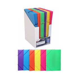 CARTELLINA C/ELASTICO A6 FLUO