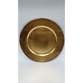 SOTTOPIATTO ORO 33CM