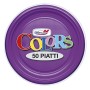 PIATTI PICCOLI 50PZ COLORE VIOLA