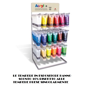ESPOSITORE TEMP. ACRILICA 75ML 108PZ