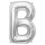 MYLAR 41CM LETTERE ARGENTO B