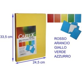 CARPETTE 3 LEMBI CARTEX AZZURRO