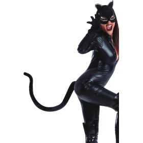 CODA GATTA NERA PELUCHE