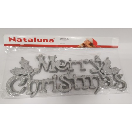 SCRITTE MERRY CHRISTMAS 30CM