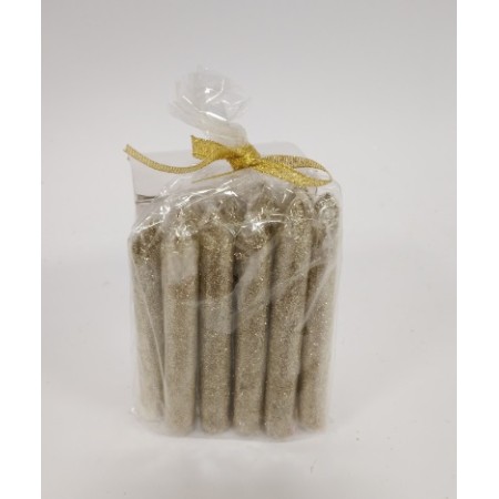 CANDELE MINI ORO GLITTER