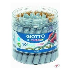 COLLE GLITT. GIOTTO BARATTOLO X 50 COL. ORO/ARGENTO