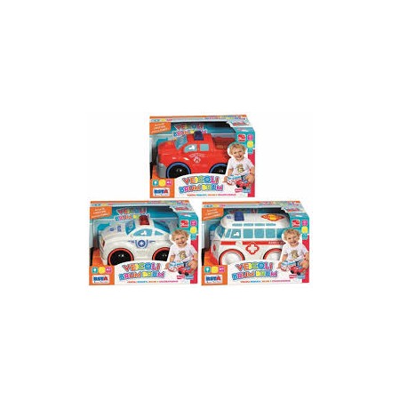 VEICOLI EMERGENZA BRUM BRUM LUCI E SUONI