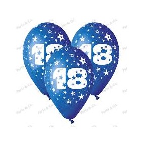 PALLONCINI 100PZ 18 BLU 11 POLLICI