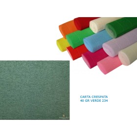 CARTA CRESPATA 40 GR VERDE 234