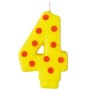 CANDELE POIS GIALLO N.4