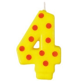 CANDELE POIS GIALLO N.4