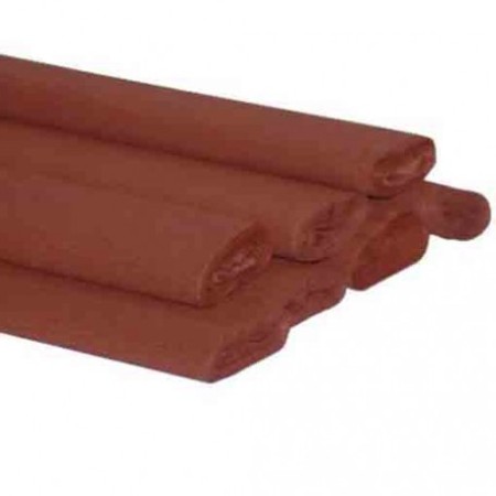 CARTA CRESPATA 40 GR MARRONE