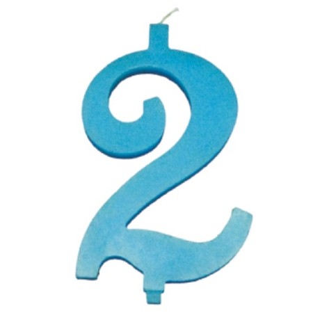 CANDELE MAXI AZZURRO N2