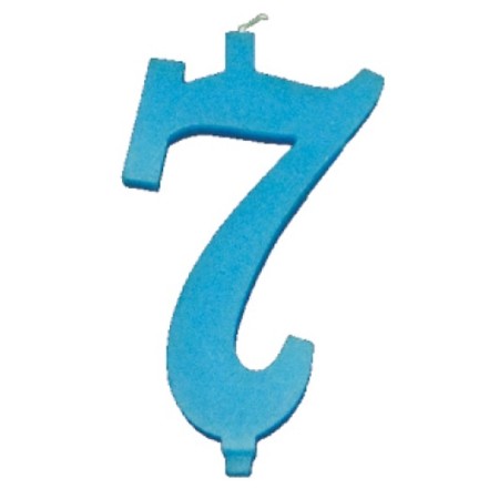 CANDELE MAXI AZZURRO N7