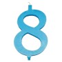 CANDELE MAXI AZZURRO N8