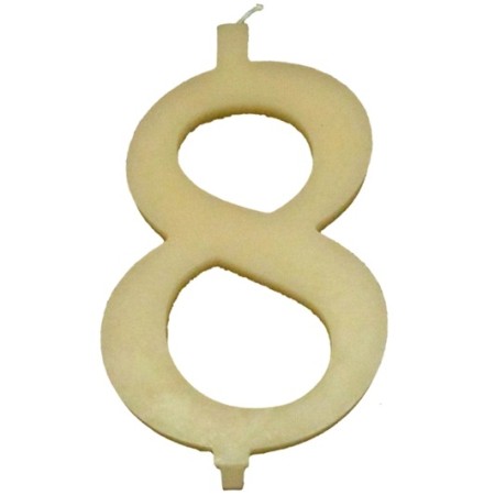 CANDELE MAXI AVORIO N 8