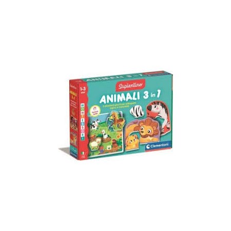 MONTESSORI BABY ANIMALI 3 IN 1