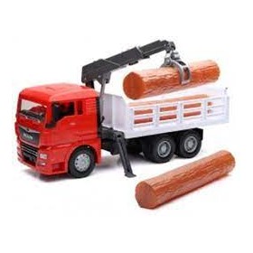 CASSONATO TRASPORTO TRONCHI CON GRU 1:18