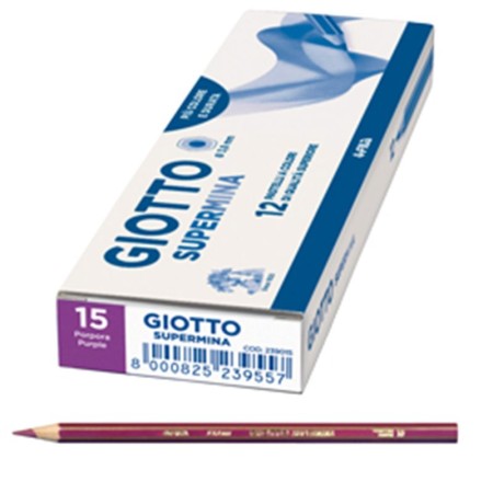 PASTELLI GIOTTO SUPERMINA SING. COLORE PORPORA