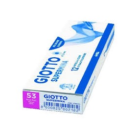 PASTELLI GIOTTO SUPERMINA SING. COLORE ROSA FLUO