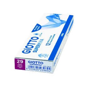 PASTELLI GIOTTO SUPERMINA SING. COLORE ROSSO INGLESE