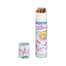 PASTELLI ACQUARELLABILI TUBO DA 18 CANDY COLLECTION