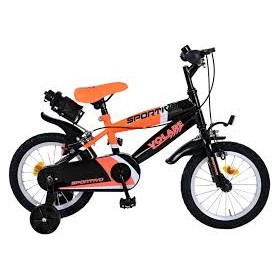 BICICLETTA 14 SPORTIVA ARANCIO