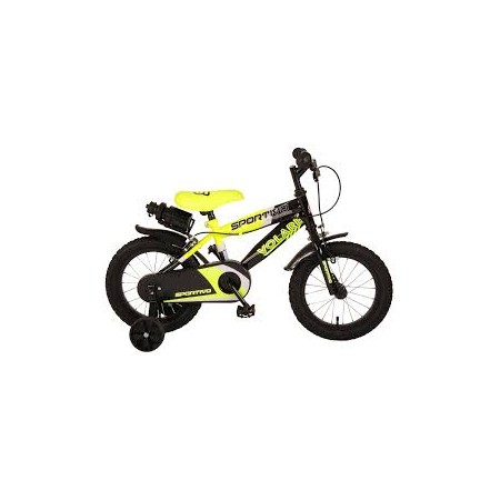 BICICLETTA 14 SPORTIVA GIALLO