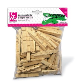 MEZZE MOLLETTE IN LEGNO 45MM CWR