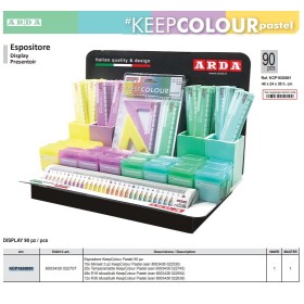 ESP. 90PZ KEEP COLORI PASTELLI