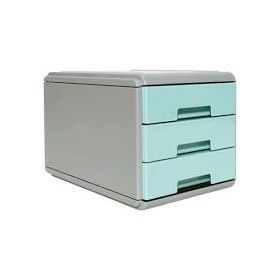 MINICASSETTIERE C/PASTELLO ARDA AZZURRE